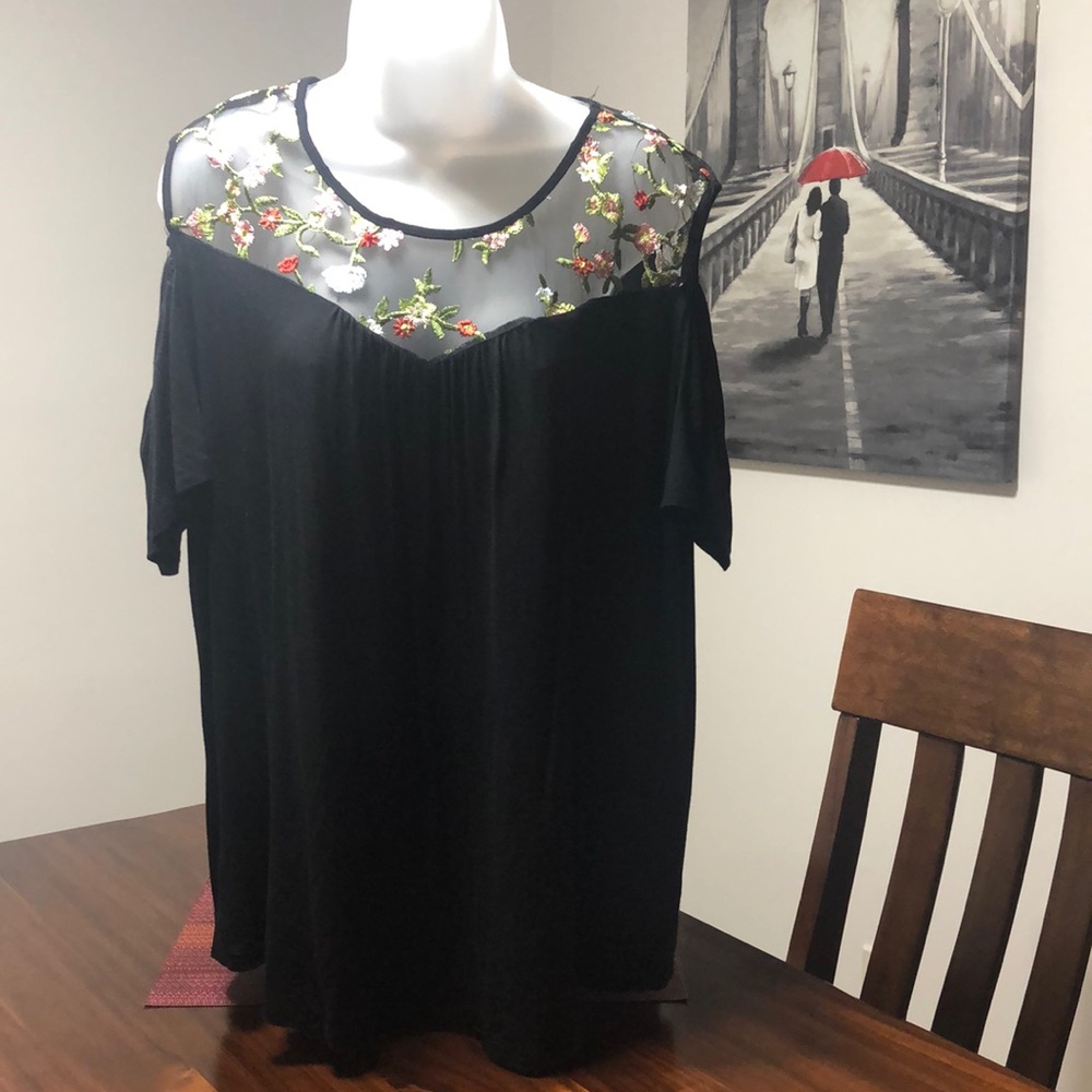 Cut our shoulder top.